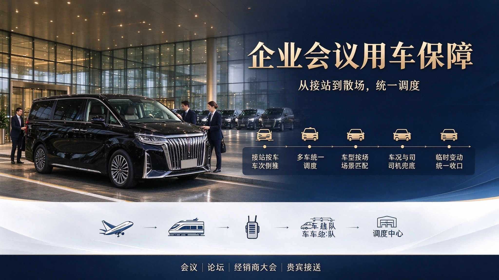 企业会议用车怎么保障顺畅？从接站到散场的调度逻辑